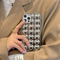 Silver Hearts Case