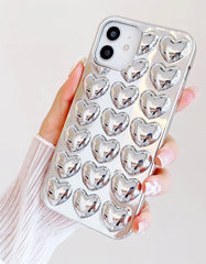 Silver Hearts Case