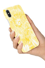 Lemon Tie Dye Case