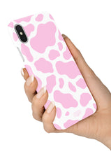 Pink Cow Print Case