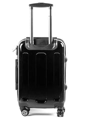 The Personalised Marble Suitcase - White Gold Edition