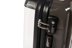 The Personalised Marble Suitcase - White Gold Edition