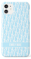 The Personalised Luxe Case - Blue Edition
