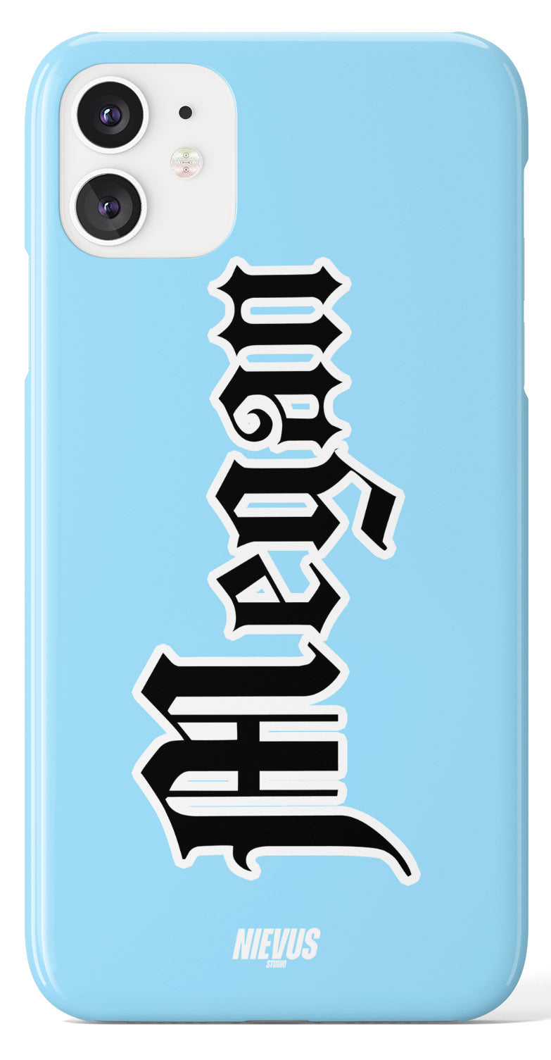 The Personalised Tattoo Case - Blue Edition