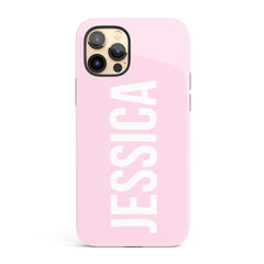 The Personalised Name Case - Baby Pink Edition