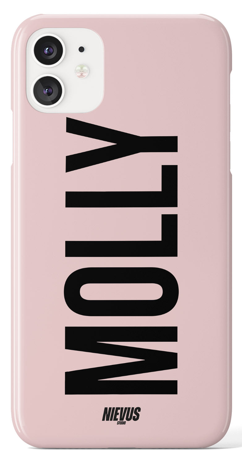 The Personalised Name Case - Dusky Pink Edition