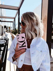 The Personalised Initials Case - Dusky Pink Edition