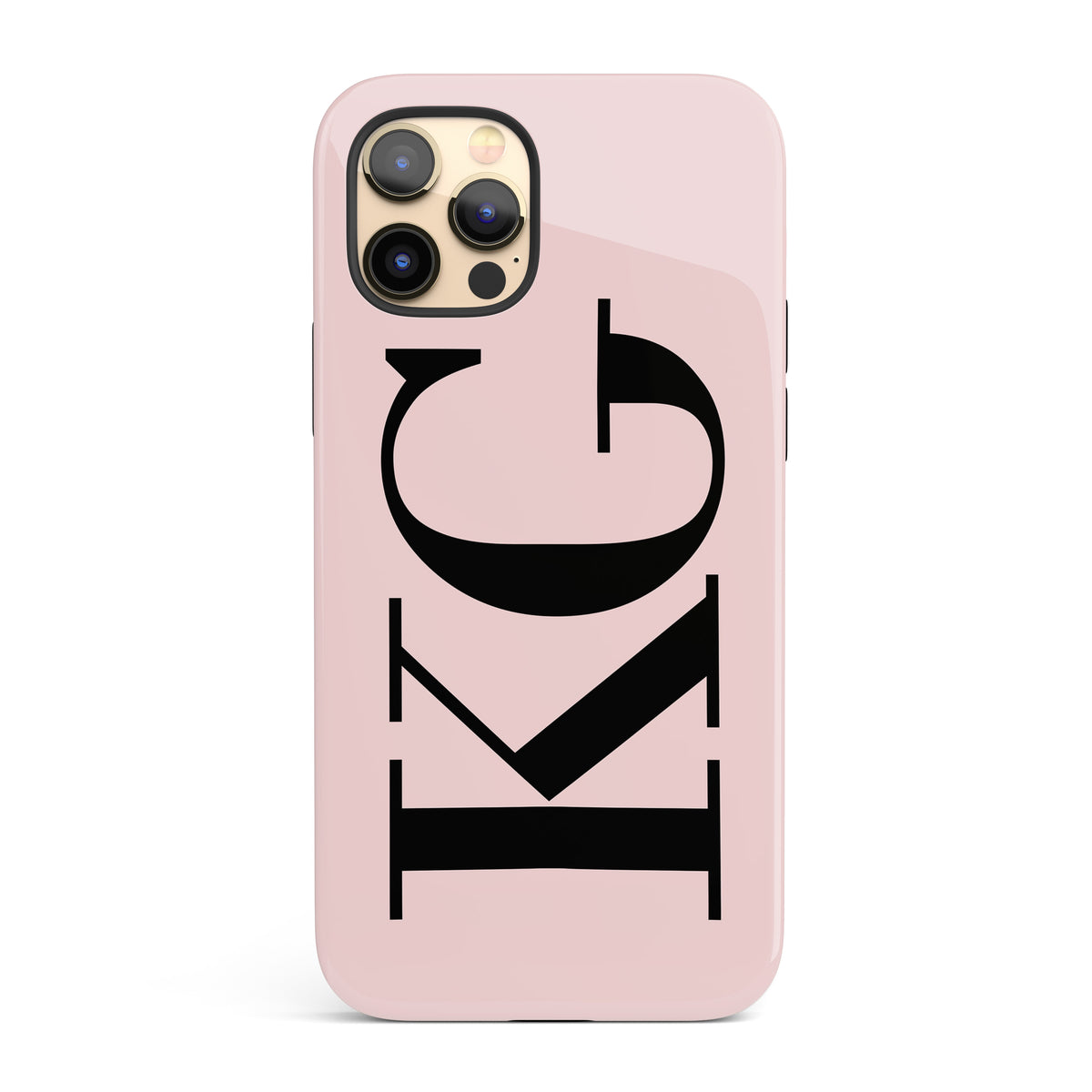 The Personalised Initials Case - Dusky Pink Edition