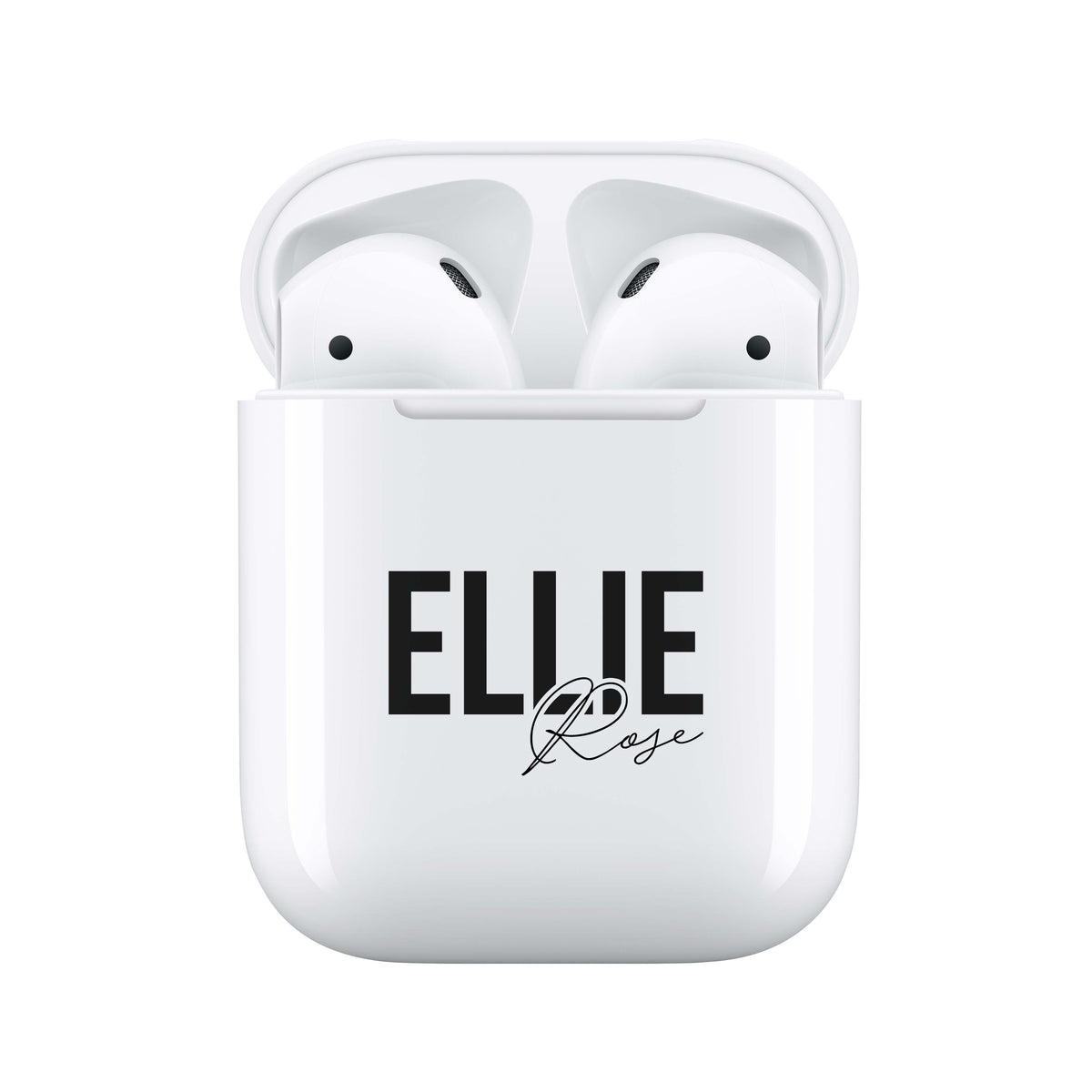 Black Signature - Personalised Wireless Earphones / Pods