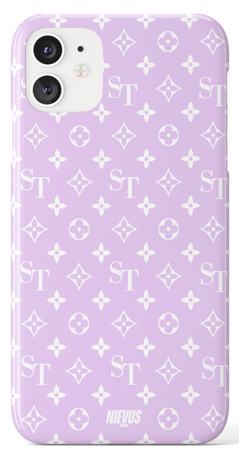 The Personalised Monogram Case - Lilac Edition