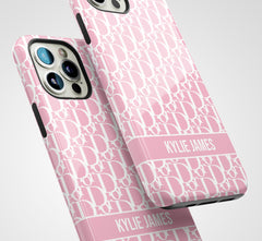 The Personalised Luxe Case - Pink Edition