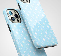 The Personalised Monogram Case - Blue Edition