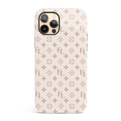 The Personalised Monogram Case - Nude Edition