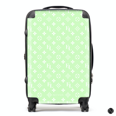 The Personalised Monogram Suitcase - Mint Edition