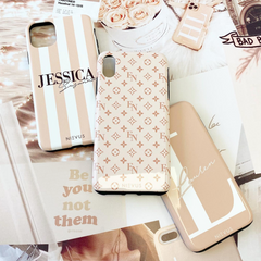 The Personalised Monogram Case - Nude Edition