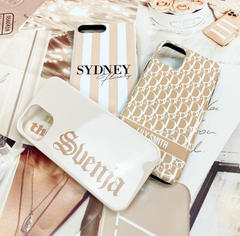 The Personalised Luxe Case - Nude Edition