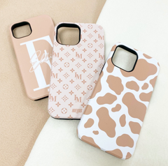 Nude Cow Print Case