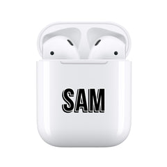 Black Shadow - Personalised Wireless Earphones / Pods