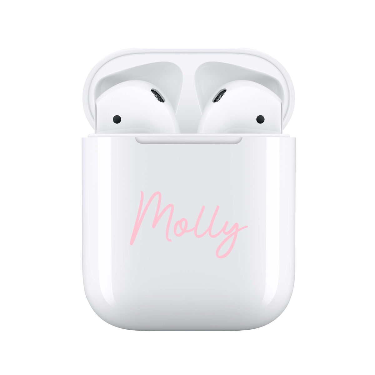 Pink Handwritten - Personalised Wireless Earphones / Pods