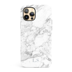 The Personalised Initials Marble Case