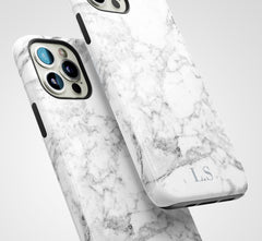 The Personalised Initials Marble Case