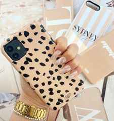 Nude Dalmatian Print Case